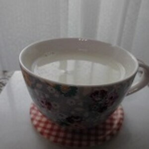 黒糖＆生姜のホットミルク